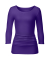 3/4 Sleeve Shirt MINNA Violett XL