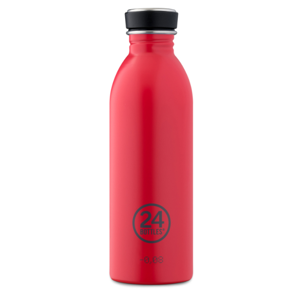 Trinkflasche 0,5 Liter Hot Red