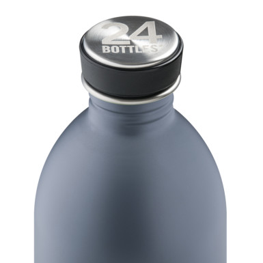 Drinking bottle 1 liter Grey
