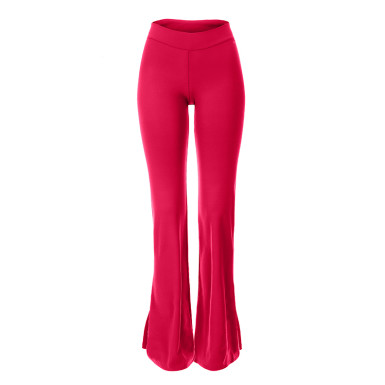Pants ANN with a slit WarmRed XS