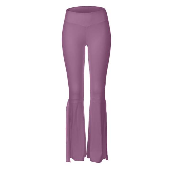 Pants flared ANN Plum XL