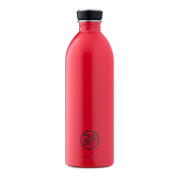 Trinkflasche 1 Liter Hot Red