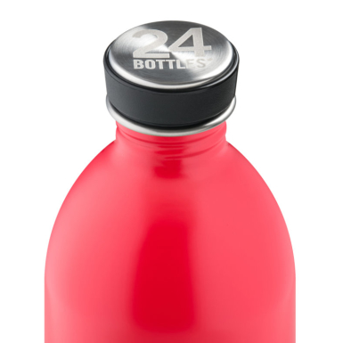 Drinking bottle 1 liter Hot Red