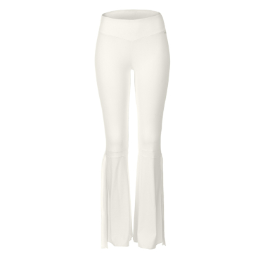 Pants flared ANN SALE CreamWhite XL