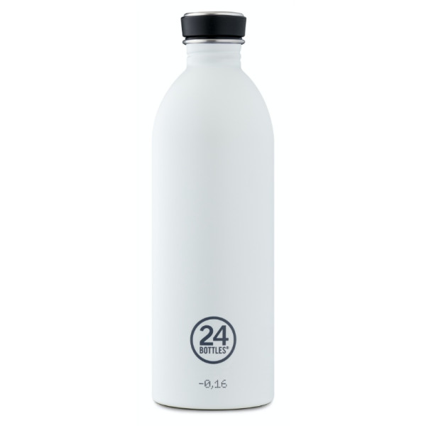 Trinkflasche 1 Liter White