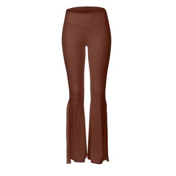 Pants flared ANN SALE Taupe XL