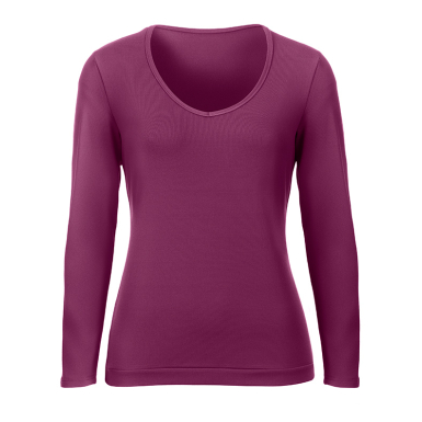 Langarmshirt NELE Waldbeere XXL