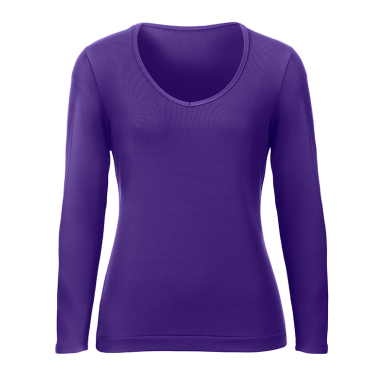 Langarmshirt NELE Violett XXL