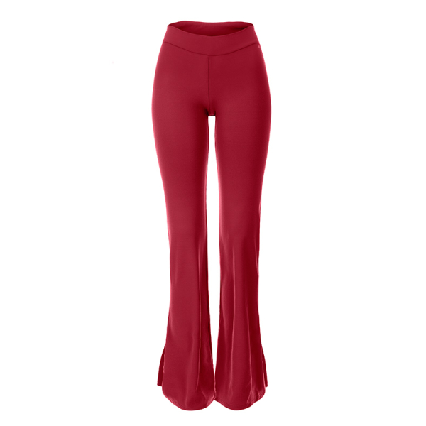Pants ANN with a slit CarmineRed XL