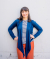 U-Boot Shirt EVELYN Grey/Blue L