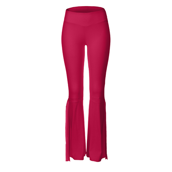Pants flared ANN SALE WarmRed S
