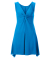 Knotted dress ANN AquaBlue S