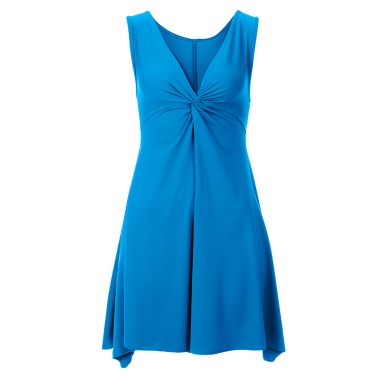 Knotted dress ANN AquaBlue XL