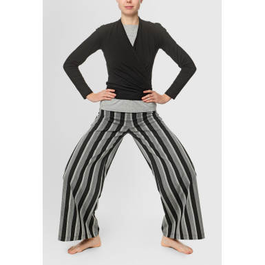 Wide pants CARO Striped L