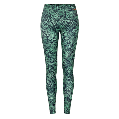 Yoga Leggings CLEO Zebra Grün/Tinte M