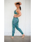 Yoga Leggings CLEO Zebra Grün/Tinte M